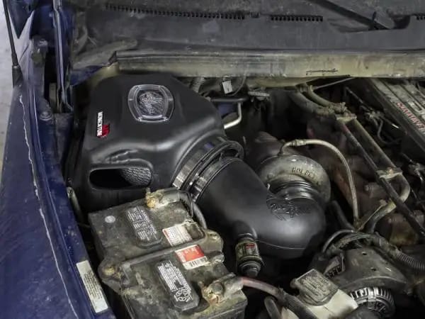 aFe Momentum HD Cold Air Intake System w/ Pro DRY S Filter Dodge Diesel Trucks 94-02 L6-5.9L (td) thumbnail 5