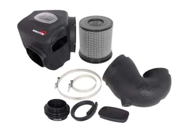 aFe Momentum HD Cold Air Intake System w/ Pro DRY S Filter Dodge Diesel Trucks 94-02 L6-5.9L (td) thumbnail 6