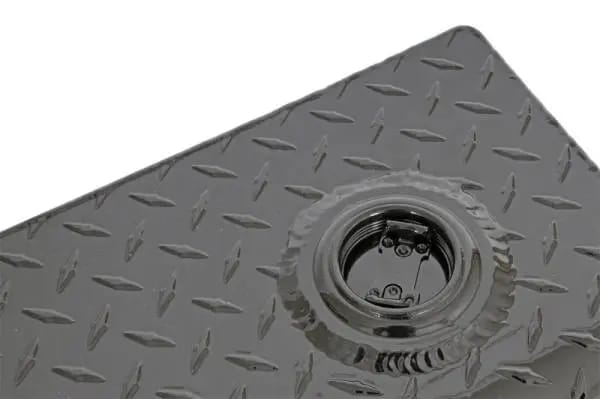 Deezee Universal Tanks - Long Rectangle Black-Tread Aluminum thumbnail 6