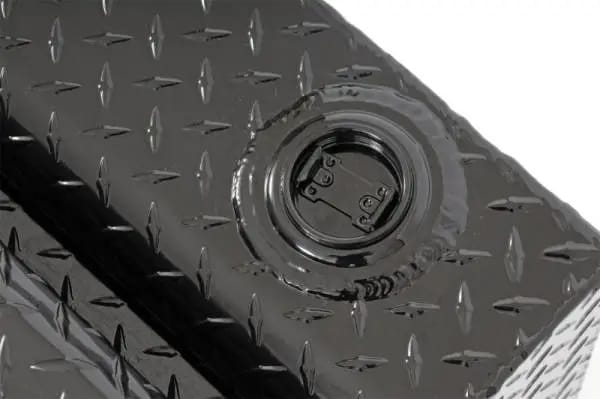 Deezee Universal Tanks - Long Rectangle Black-Tread Aluminum thumbnail 2