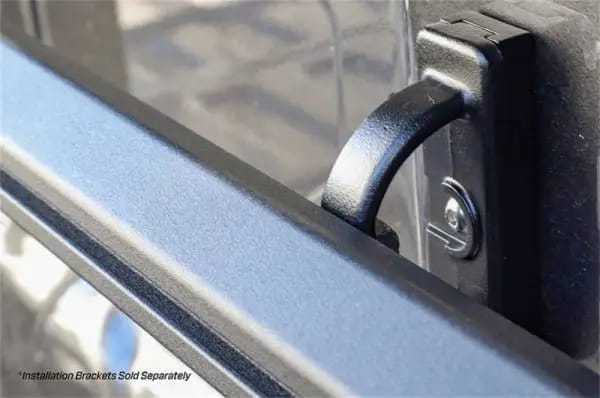 Deezee 19-23 Dodge/Ram Ram Cargo Management - Hex Bed Rails 6 1/2Ft Bed Txt Blk thumbnail 3