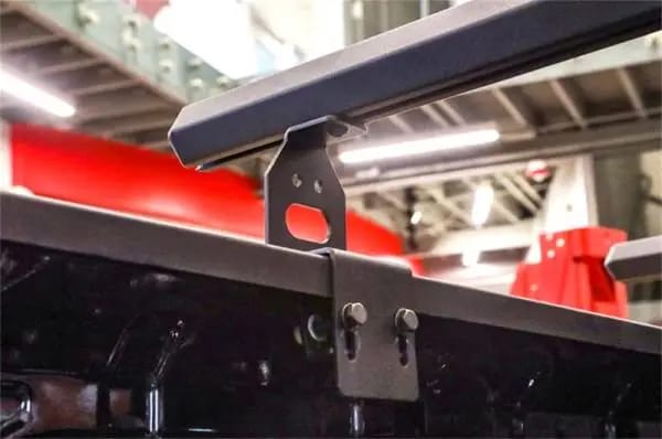 Deezee Universal Cargo Management Universal Hex Series Cross Rails - Txt Blk (Full Size) thumbnail 3