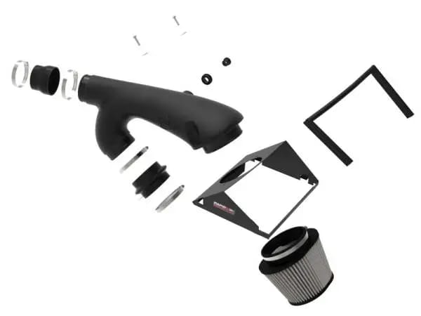aFe Rapid Induction Cold Air Intake System w/Pro DRY S Filter 2021+ Ford F-150 V6-3.5L (tt) thumbnail 3