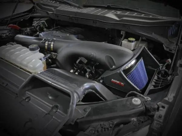 aFe Rapid Induction Cold Air Intake System w/Pro 5R Filter 2021+ Ford F-150 V6-3.5L (tt) thumbnail 2