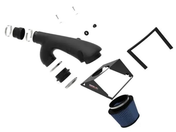 aFe Rapid Induction Cold Air Intake System w/Pro 5R Filter 2021+ Ford F-150 V6-3.5L (tt) thumbnail 3