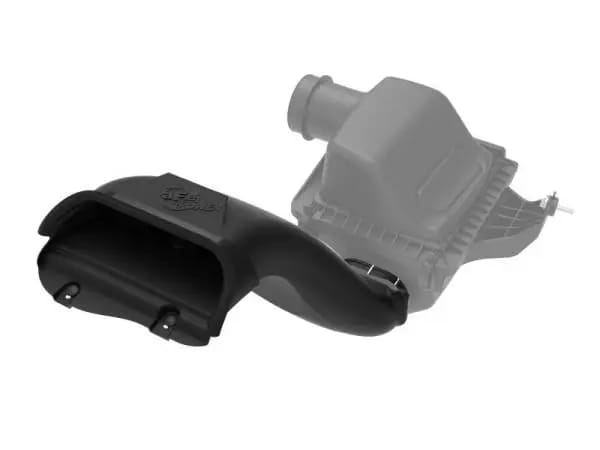 aFe Rapid Induction Dynamic Air Scoop 2021+ Ford F-150V6/V8 - Black thumbnail 2