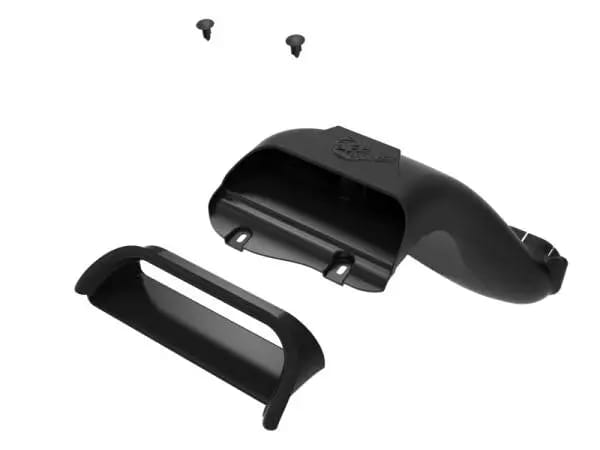aFe Rapid Induction Dynamic Air Scoop 2021+ Ford F-150V6/V8 - Black thumbnail 4