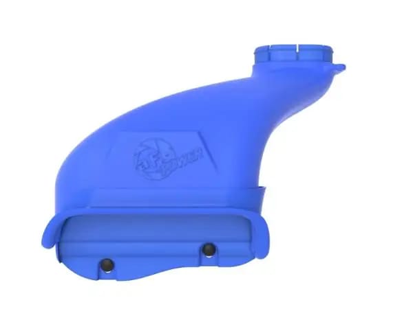 aFe Rapid Induction Dynamic Air Scoop 2021+ Ford F-150V6/V8 - Blue thumbnail 6