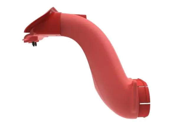 aFe Rapid Induction Dynamic Air Scoop 2021+ Ford F-150V6/V8 - Red thumbnail 7