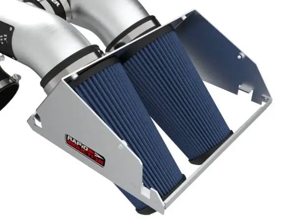 aFe Rapid Induction Pro 5R Cold Air Intake System Brushed 21-22 Ford F-150 Raptor V6-3.5L (tt) thumbnail 2