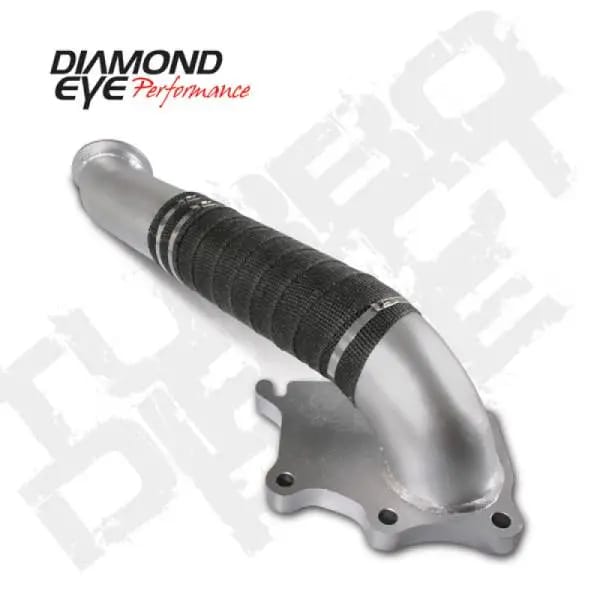 Diamond Eye TURBO-DIRECT 3in AL CHEVY LB7 DURAMAX 01-04 5 BTWN TURBO & F PIPE TRANS DIPSTICK MOD REQ thumbnail 4