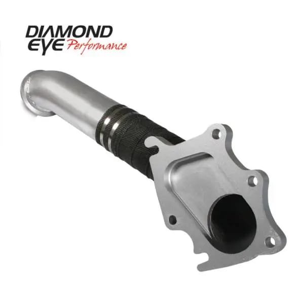 Diamond Eye TURBO-DIRECT 3in AL CHEVY LB7 DURAMAX 01-04 5 BTWN TURBO & F PIPE TRANS DIPSTICK MOD REQ thumbnail 5