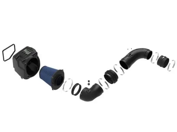 aFe Quantum Pro 5R Cold Air Intake System 08-10 GM/Chevy Duramax V8-6.6L LMM - Oiled thumbnail 5