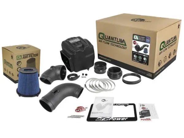 aFe Quantum Pro 5R Cold Air Intake System 08-10 GM/Chevy Duramax V8-6.6L LMM - Oiled thumbnail 6