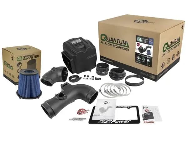 aFe Quantum Pro 5R Cold Air Intake System 11-16 GM/Chevy Duramax V8-6.6L LML - Oiled thumbnail 6