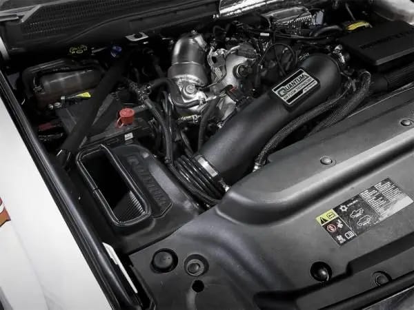 aFe Quantum Pro DRY S Cold Air Intake System 17-18 GM/Chevy Duramax V8-6.6L L5P - Dry thumbnail 2