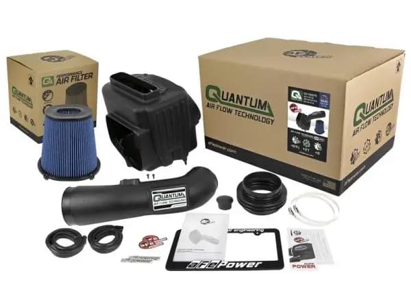 aFe Quantum Pro 5R Cold Air Intake System 17-18 GM/Chevy Duramax V6-6.6L L5P - Oiled thumbnail 7