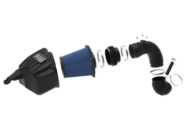 aFe 07-09 Ram 2500/3500 Cummins L6 6.7L (td)(Diesel) Quantum Cold Air Intake System w/ Pro 5R Filter thumbnail 3