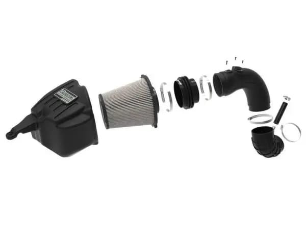 aFe 07-09 Ram 2500/3500 Cummins L6-6.7L (td) Quantum Cold Air Intake System w/ Pro Dry S Filter thumbnail 3