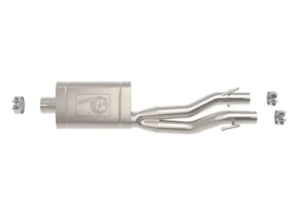 aFe Apollo GT Series 409 Stainless Steel Muffler Upgrade Pipe 09-19 Ram 1500 (Dual Exhaust) V8-5.7L thumbnail 4