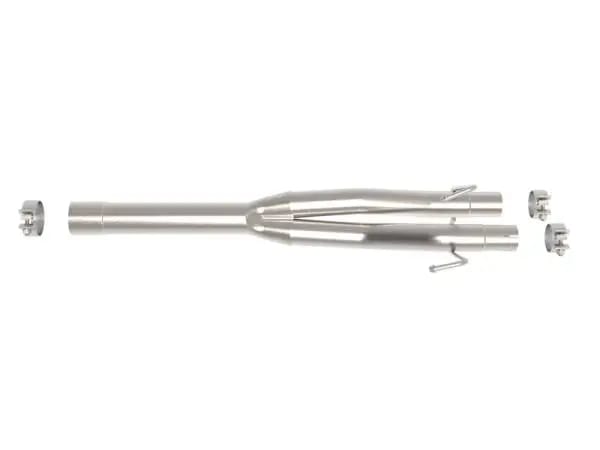 aFe Apollo GT Series 409 Stainless Steel Muffler Delete Pipe 09-19 Ram 1500 (Dual Exhaust) V8-5.7L thumbnail 3