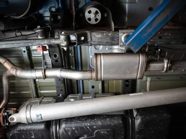 aFe Apollo GT Series 409 Stainless Steel Muffler Upgrade Pipe 2019 Ram 1500 V8-5.7L HEMI thumbnail 2