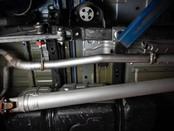 aFe Apollo GT Series 409 Stainless Steel Muffler Delete Pipe 2019 Ram 1500 V8-5.7L HEMI thumbnail 2