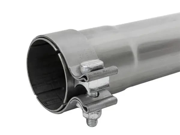 aFe MACH Force-Xp 409 SS Muffler Pipe 2.5in. Inlet/Outlet / 14in. Body / 20in. Length thumbnail 4
