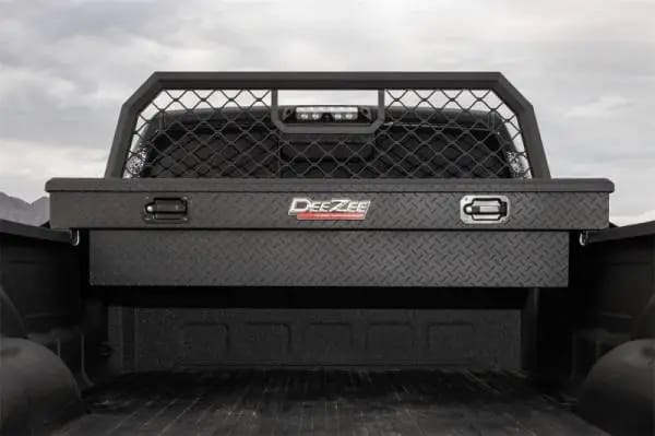 Deezee Universal Tool Box - Red Crossover - Single Lid Black BT (Txt Blk) thumbnail 2