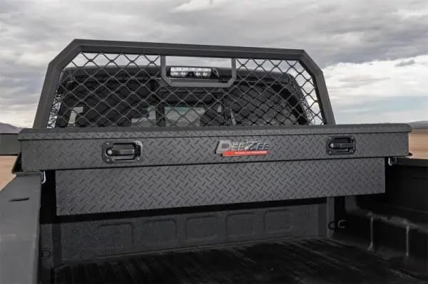 Deezee Universal Tool Box - Red Crossover - Single Lid Black BT (Txt Blk) thumbnail 3