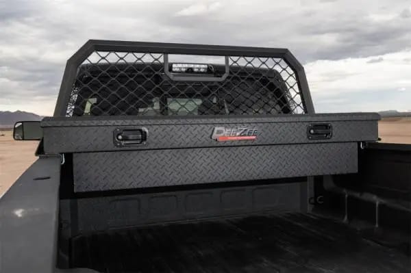 Deezee Universal Tool Box - Red Crossover - Single Lid Black BT (Txt Blk) thumbnail 5