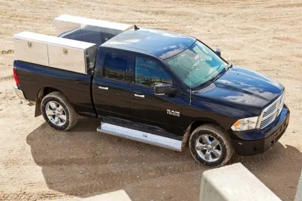 Deezee 09-21 Chevrolet/GMC Express/Savana Van Running Board Cab Section Brite-Tread Aluminum thumbnail 4