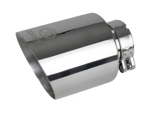 aFe Takeda Universal Exhaust Tip 2-1/2 IN Inlet x 4-1/2 IN Outlet x 7 IN L- Polished