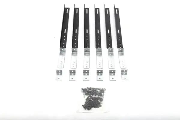 Deezee 09-14 Ford E-Series Running Board Rough Step Bracket Kit thumbnail 2
