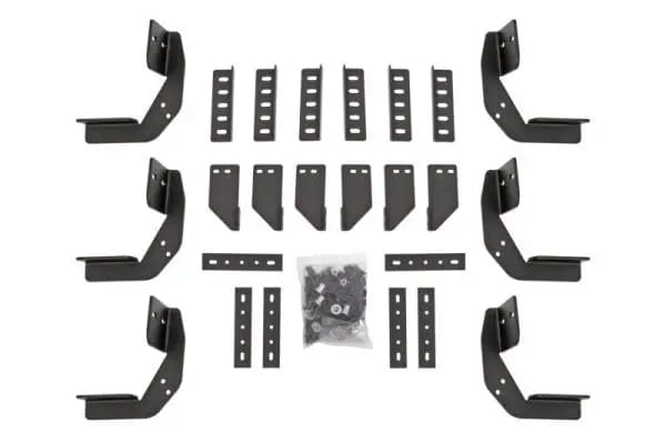 Deezee 13-23 Dodge Ram Running Board Rough Step Bracket Kit