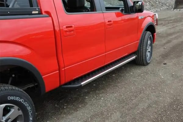 Deezee 99-23 Chevrolet/GMC/Dodge/Ford Full Size Running Board CrewCab Truck Board (Chrome Trim) thumbnail 3