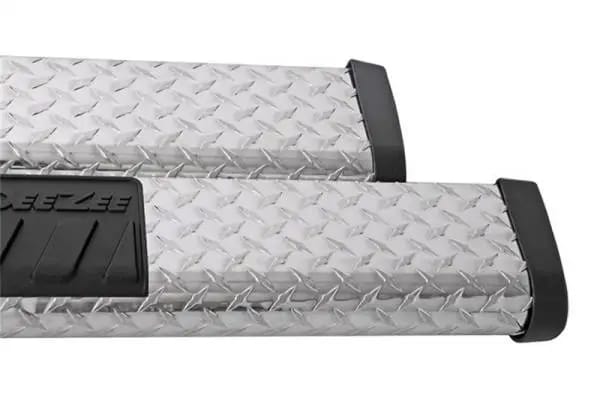 Deezee Universal Tubes - 6In Oval - Black Tread Aluminum (RegCab) thumbnail 4