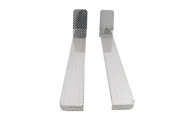 Deezee 08-14 Ford Econoline/E-Series Van Running Board Cab Section Brite-Tread Aluminum (Full) thumbnail 12