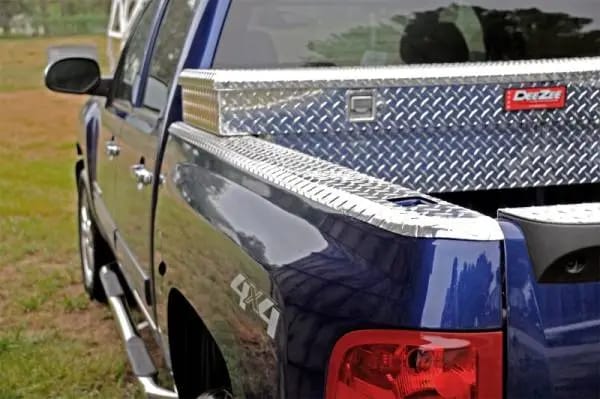 Deezee 02-09 Dodge Ram Bed Cap Wrap W/Stake Pockets Brite-Tread Aluminum 8Ft Bed thumbnail 2