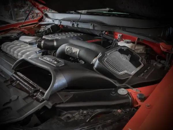 aFe 21-22 Ford F-150 Raptor V6-3.5L(tt) Momentum XP Cold Air Intake System Blk w/ Pro Dry S Filter thumbnail 3