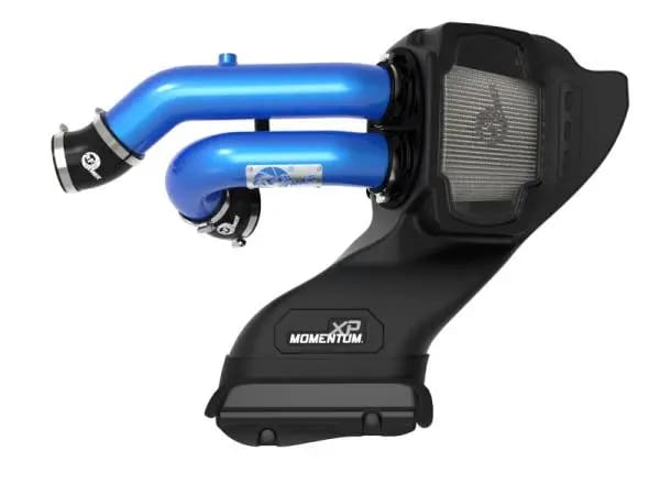 aFe 21-22 Ford F-150 Raptor V6-3.5L(tt) Momentum XP Cold Air Intake System Blue w/ Pro Dry S Filter thumbnail 7