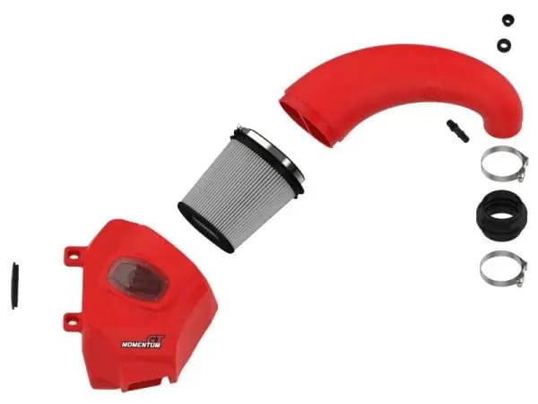 aFe Momentum GT Pro DRY S Intake System Red Edition 19-23 Dodge RAM 1500 V8-5.7L HEMI thumbnail 3