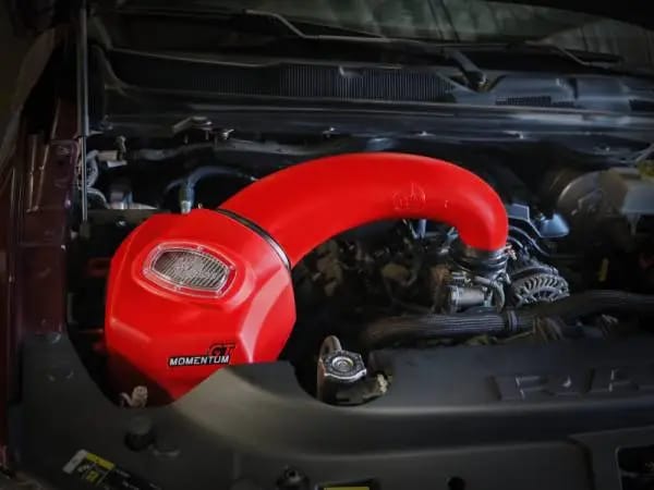 aFe Momentum GT Pro DRY S Intake System Red Edition 19-23 Dodge RAM 1500 V8-5.7L HEMI thumbnail 2