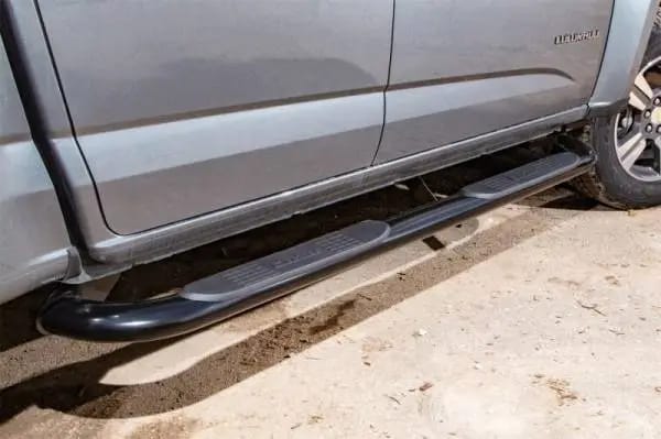 Deezee 09-2022 Dodge/Ram Ram Tubes - 4In Oval Black Steel CrewCab thumbnail 2