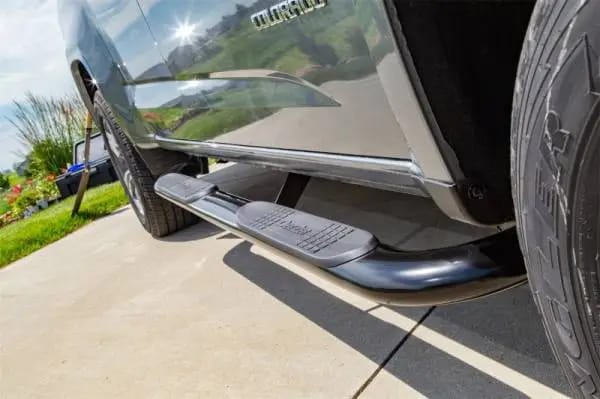 Deezee 09-2022 Dodge/Ram Ram Tubes - 4In Oval Black Steel CrewCab thumbnail 3