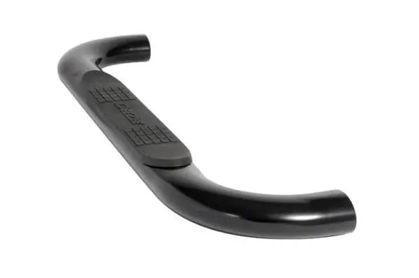 Deezee 14-19 Chevrolet Silverado Tubes - 4In Oval Black Steel RegCab thumbnail 3
