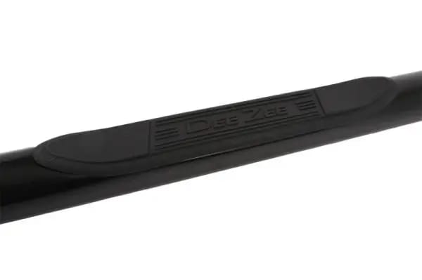 Deezee 14-19 Chevrolet Silverado Tubes - 3In Round Black Steel CrewCab thumbnail 3