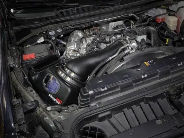 aFe Momentum HD Intake System w/ Pro 10R Filter 2020 GM Diesel Trucks 2500/3500 V8-6.6L (L5P) thumbnail 2