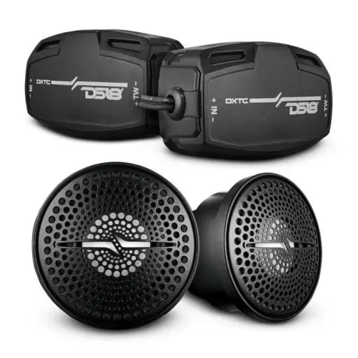 DS18 Deluxe Quality 2in Dome Neodymium Aluminum Body 50 Watts RMS RMS 1in Polyimide Vc 4 ohm