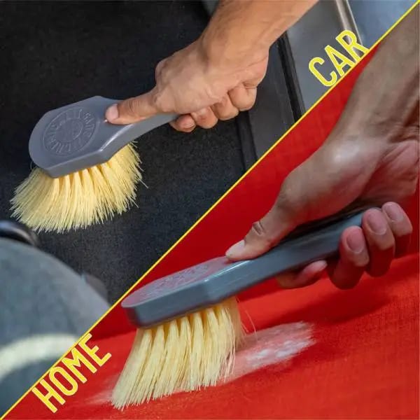 Chemical Guys Stiffy Brush For Carpets & Durable Surfaces - Yellow thumbnail 7